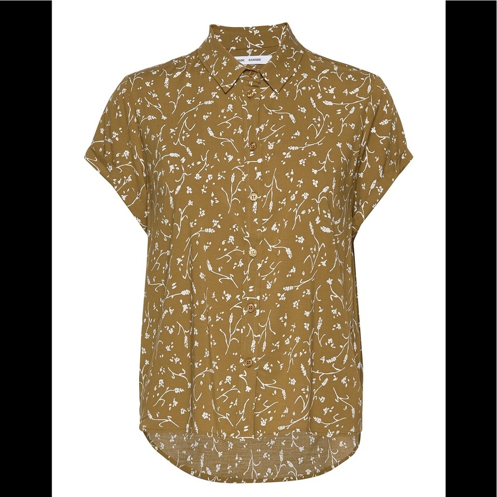Like New Majan Shirt Samse Samse Button Up Small